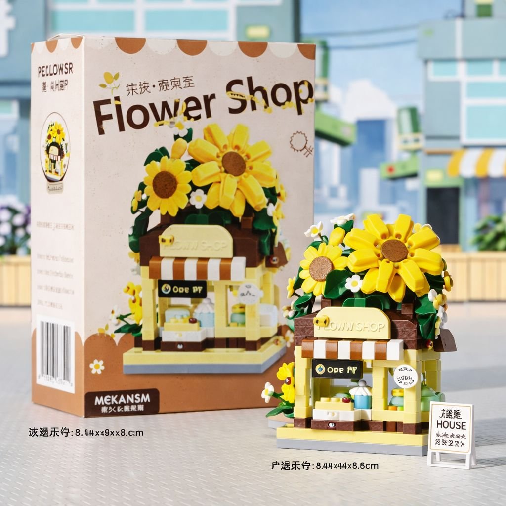 flower shop mini building block set (copy) flower shop mini building block set (copy)