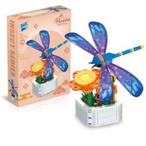 Store insect building blocks dragonfly