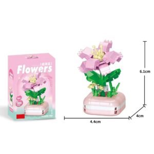 Store building blocks flowers cosmos