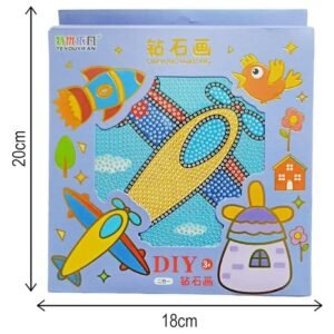 Store diy diamond painting kit mini plane