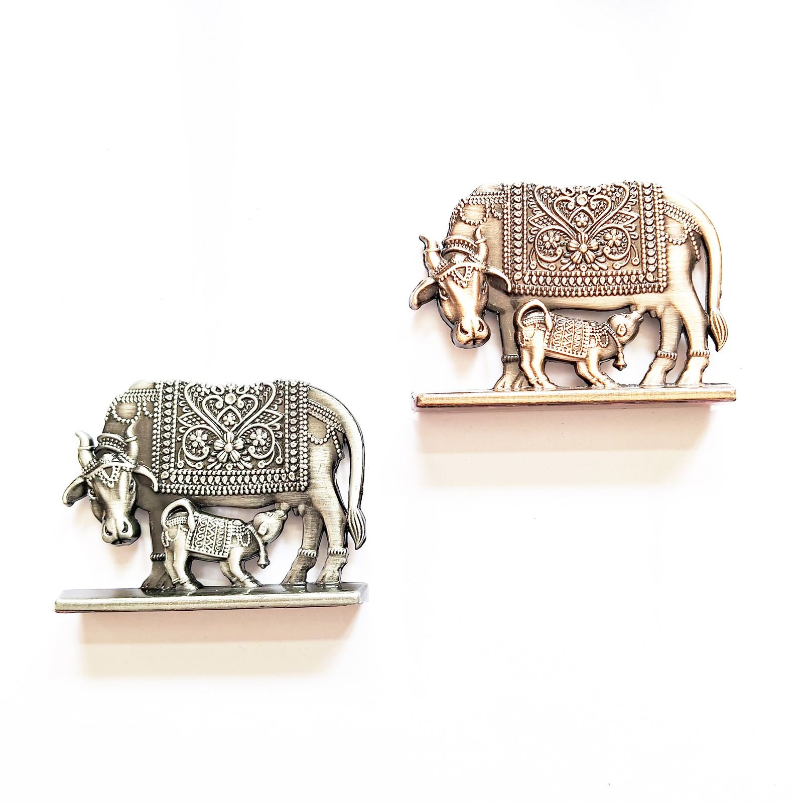 kamdhenu cow with calf car dash board kamdhenu cow with calf car dash board