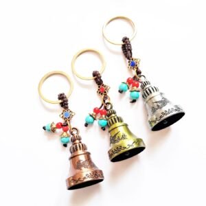 Store evil eye feather keychain (copy)