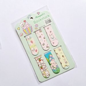 magnetic bookmark pink 1