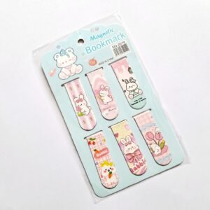 magnetic bookmark pink 1
