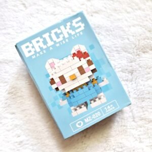 Store mini brick building set sanrio hello kitty blue