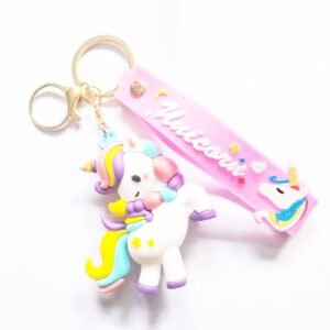 baby unicorn keychain