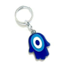 keychain evil eye humsa hand