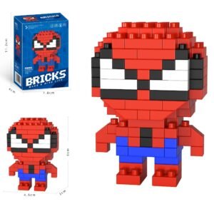 Store mini brick building set spider man
